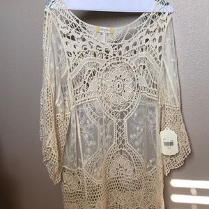 Altar’d State Crotched Lace Top